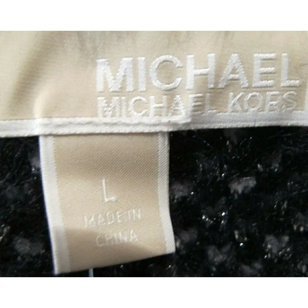 Women's Large Michael Kors Pearl Heather Basics‎ Sweater - NWT